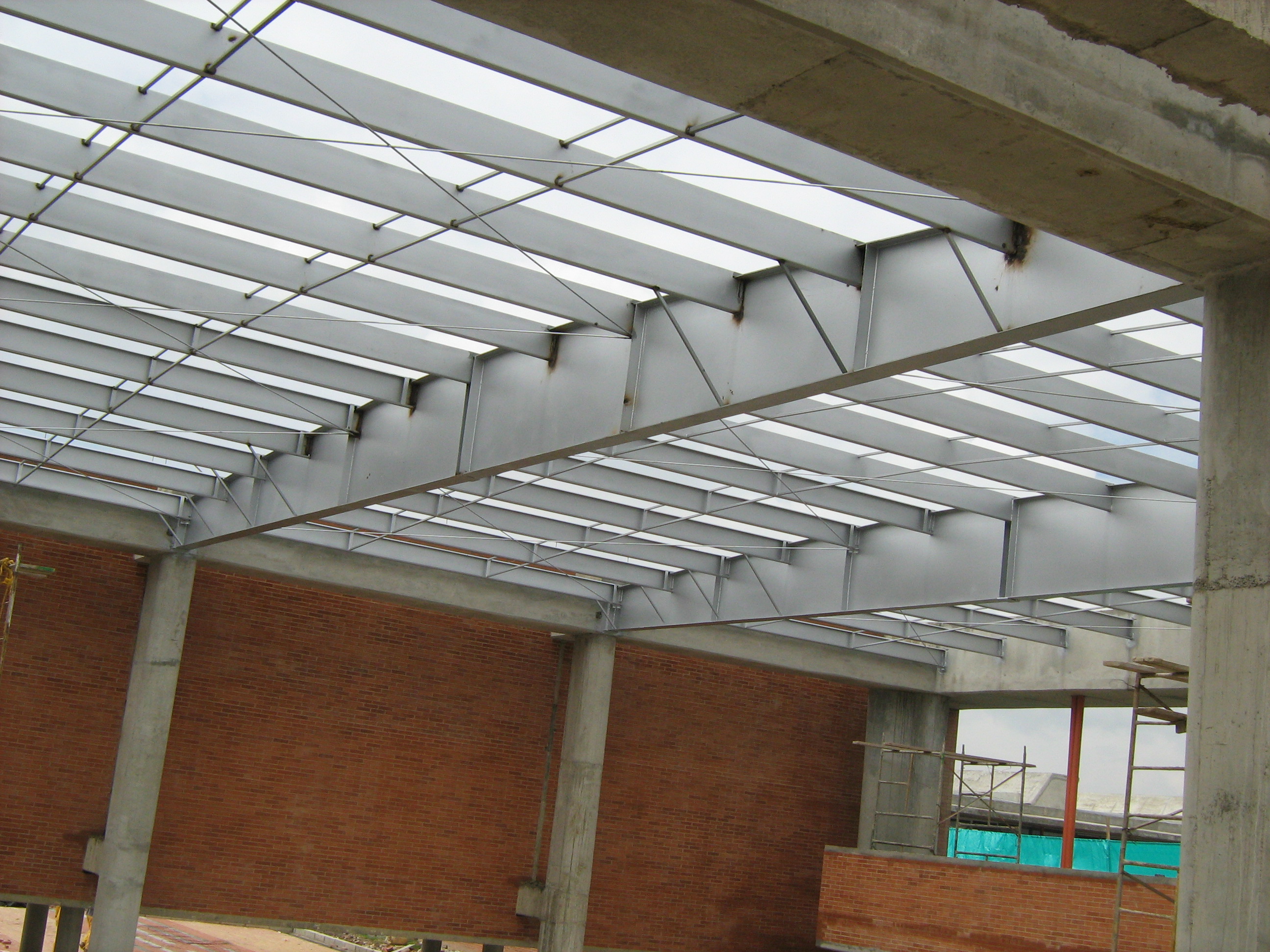 Fabricación y Montaje Estructura y Cubierta Colegio La Pampa, Alcaldía de Bogotá - Cundinamar