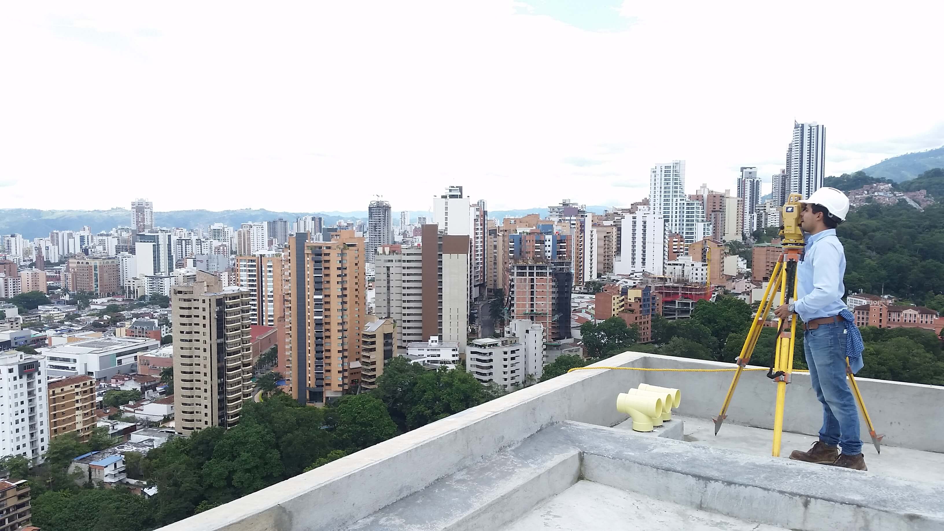 Levantamiento Topográfico Para Cubierta Espacial Edificio Ararat